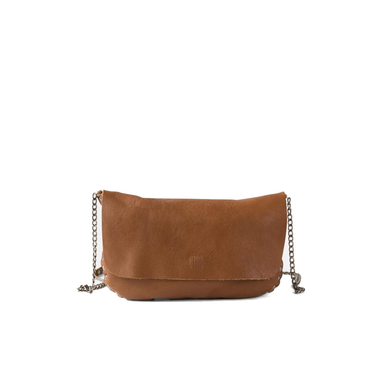 Biba New Orange Small Trotteur Bag NOW1L Leather