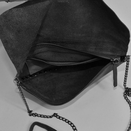 Biba New Orange Small Trotteur Bag NOW1L Negro
