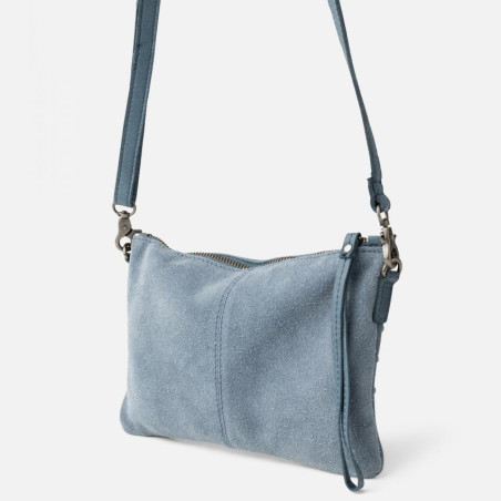 Biba Perry Small Trotteur Bag and Pouch PRR1L Azul Jeans