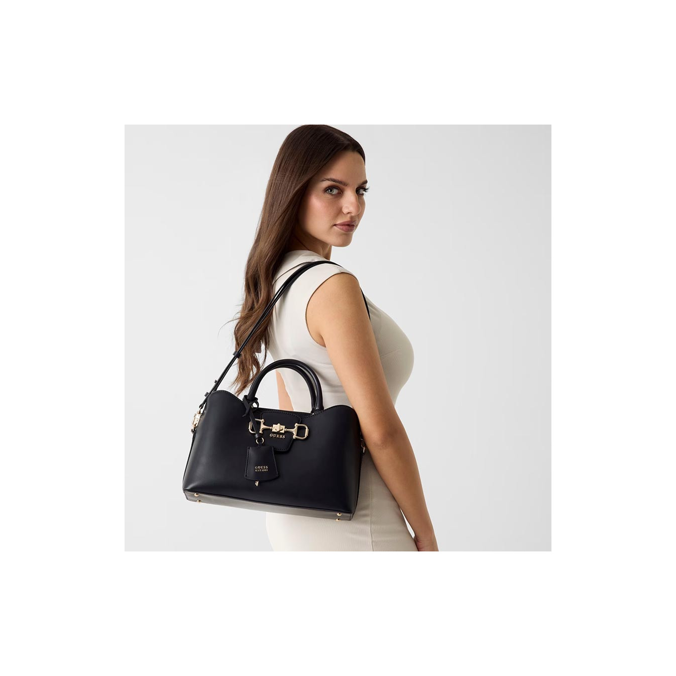 Guess Janie Black Handbag