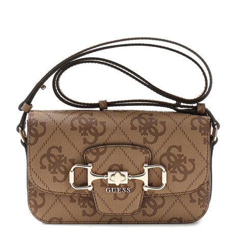 Guess Janie Logo Sac Trotteur Latte Logo