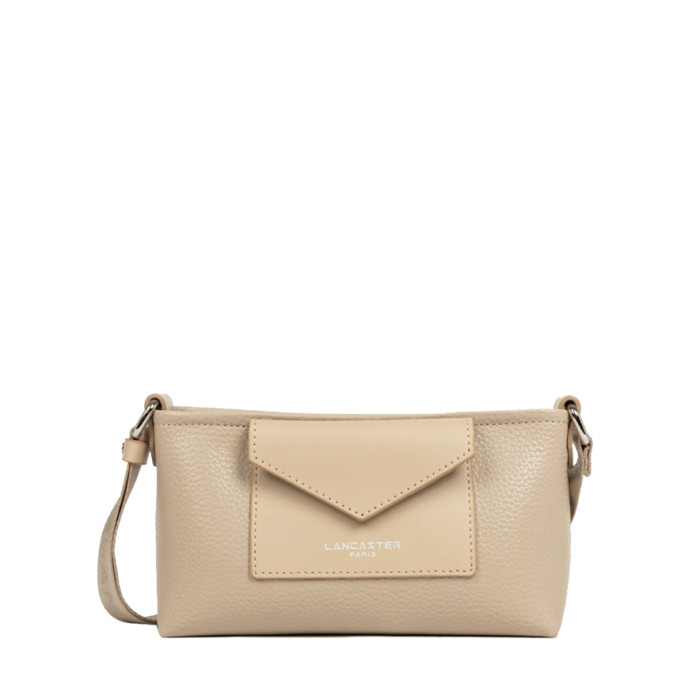 Lancaster Maya Double Kba Organized Pouch 517-104 Dark Beige