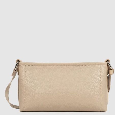 Lancaster Maya Double Kba Organized Pouch 517-104 Dark Beige