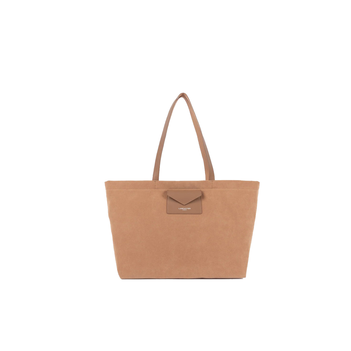 Lancaster Suedine KBA Large Shopping Bag Suede Look 518-063 Mocha