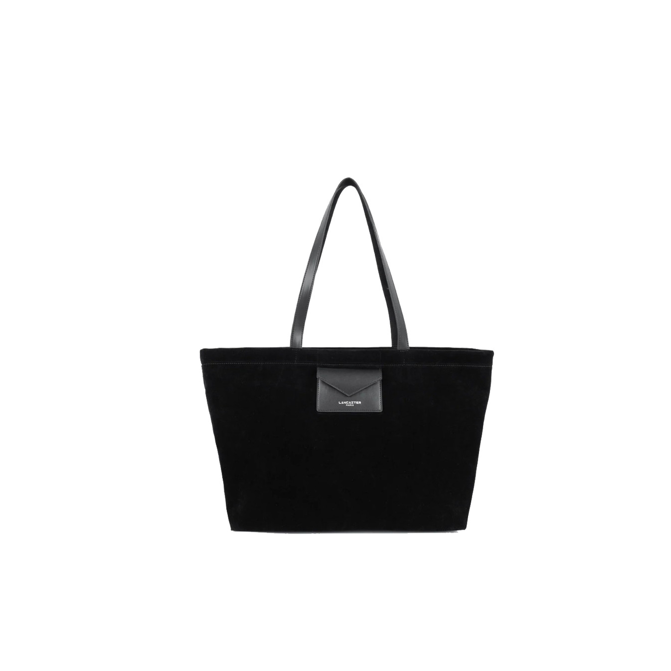 Lancaster Suedine KBA Grand Sac Shopping Aspect Suédine 518-063 Noir