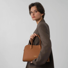 Lancaster Toro Hopper Handbag in Calfskin 572-121 Camel