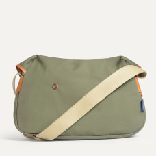 Bleu De Chauffe Leon Canvas Satchel in Organic Cotton Lichen Blue: ...