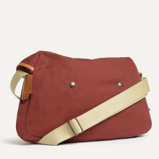 Bleu De Chauffe Léon Cotton Drawstring Bag Cardinal Blue: the respo...