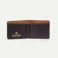 Bleu De Chauffe Pèze Italian Leather Wallet Brown