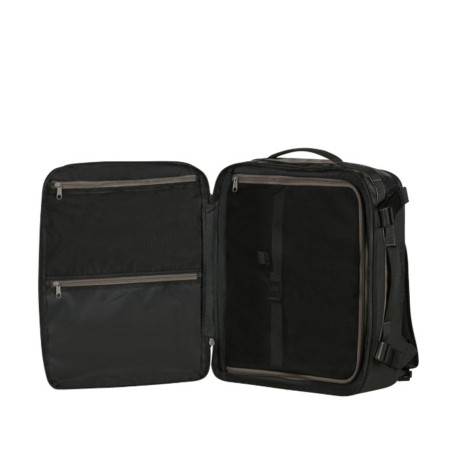 Samsonite Cabin Pack Sac A Dos Cabine 17,3" Noir Ardoise ouvert