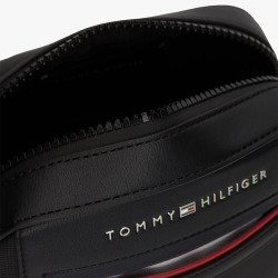 Tommy Hilfiger TH Foundation Sac Reporter Texturé BDS Black ouvert