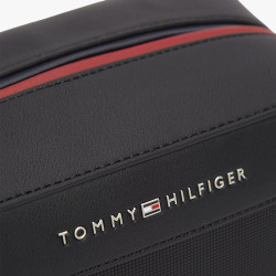 Tommy Hilfiger TH Foundation Textured Toiletry Bag BDS Black