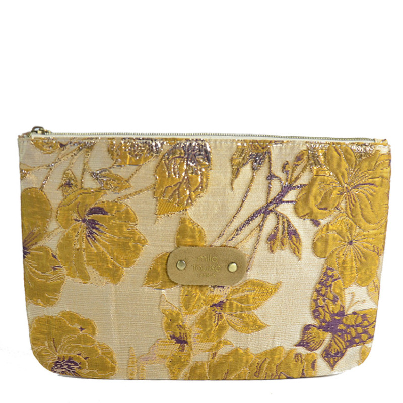 Mila Louise Poch GM FS Bag and Cosmetic Case Bronze