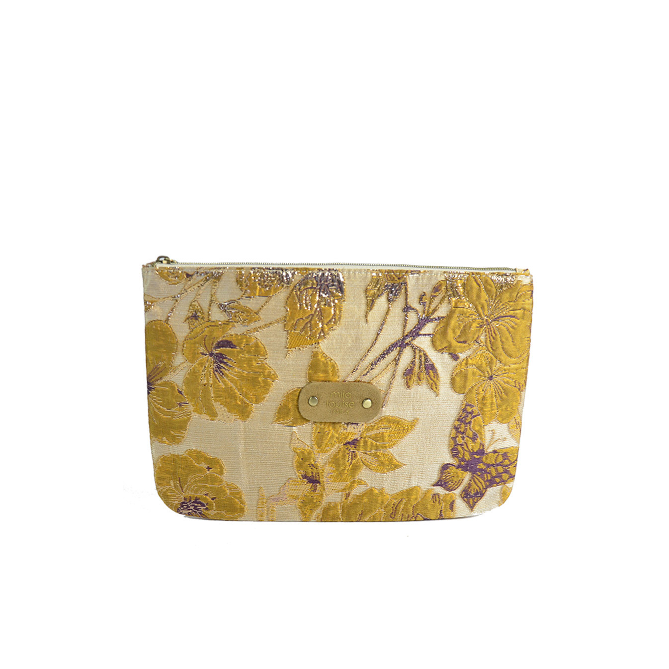 Mila Louise Poch GM FS Bag and Cosmetic Case Bronze