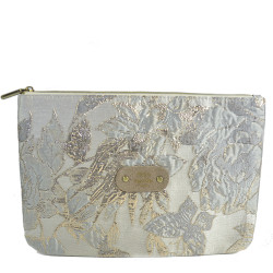Mila Louise Poch GM FS Bag and Cosmetic Pouch Grey