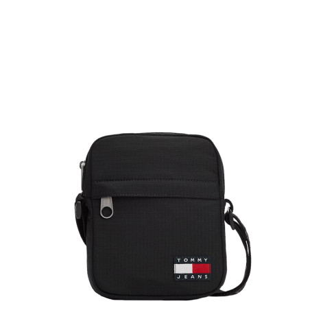 Tommy Hilfiger Tjm Essential Nylon Shoulder Bag BDS Black