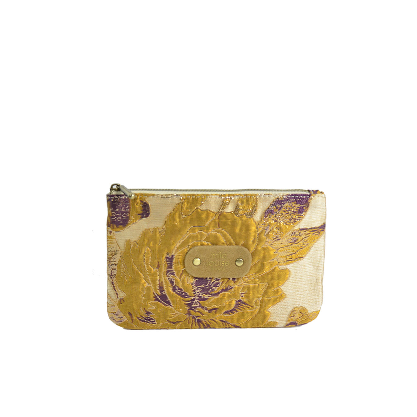 Mila Louise Poch PM FS Coin and Change Bag Bronze