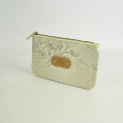 Mila Louise Poch PM FS Pouch for Bag and Coins Latte