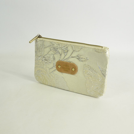 Mila Louise Poch PM FS Pouch for Bag and Coins Latte