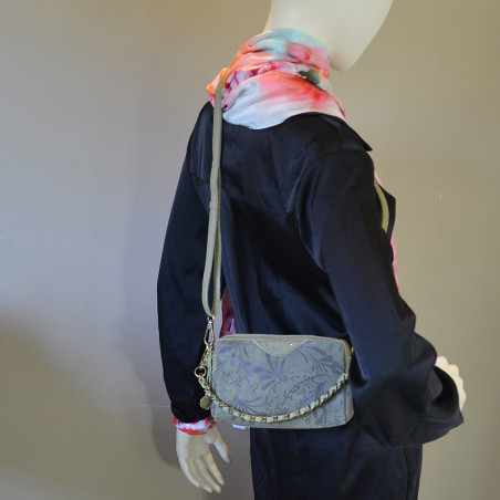 Mila Louise Mama XS GY Small Trotter Bag Fantasy Leather Oyster