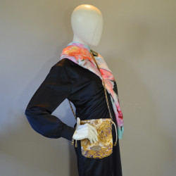 Mila Louise Mai FS Pouch Tote Fantasy Fabric Bronze