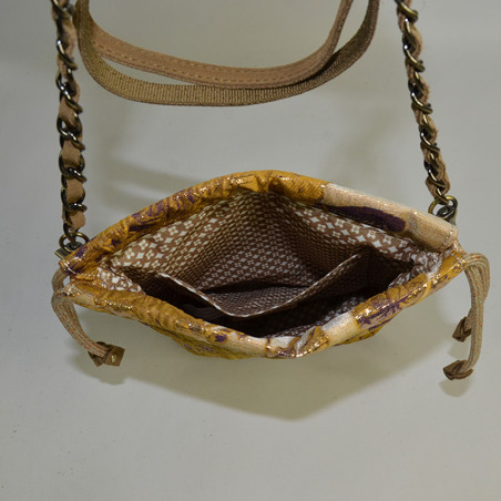 Mila Louise Mai FS Pouch Tote Fantasy Fabric Bronze