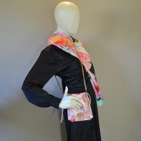 Mila Louise Mai FS Pouch Tote Fantasy Fabric Rose