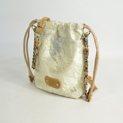 Mila Louise Mai FS Pouch Tote Fantasy Fabric Latte