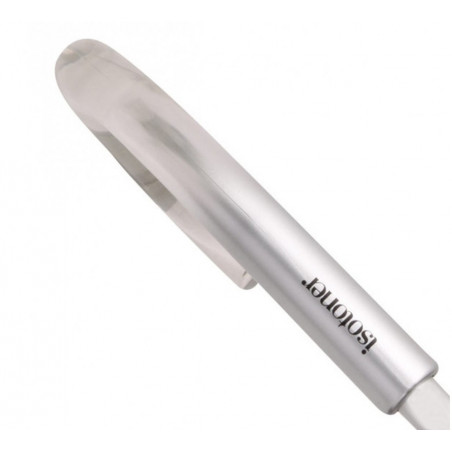 Isotoner Parapluie Droit PVC Manuel Bords Blancs