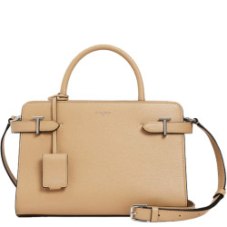 Le Tanneur Emilie Medium Desert Grained Leather Handbag