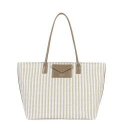 Lancaster KBA Mariner Wicker Shopping Bag 518-079 Beige