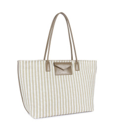 Lancaster KBA Mariner Wicker Shopping Bag 518-079 Beige