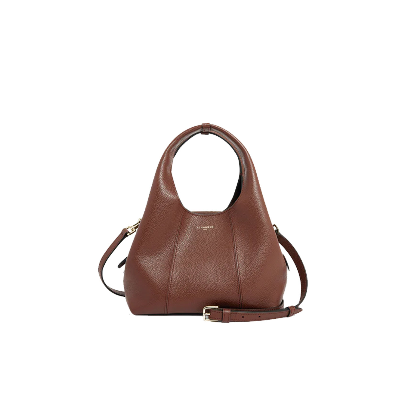 The Tanner Juliette Small Grainy Ebony Handbag