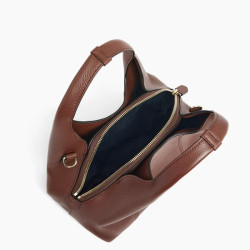 The Tanner Juliette Small Grainy Ebony Handbag