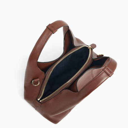 The Tanner Juliette Small Grainy Ebony Handbag