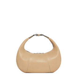 Le Tanneur Juliette Small Hobo Bag in Desert Grain Leather