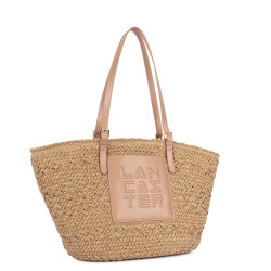 Lancaster Le Panier Large Wicker Tote Bag 518-081 Natural
