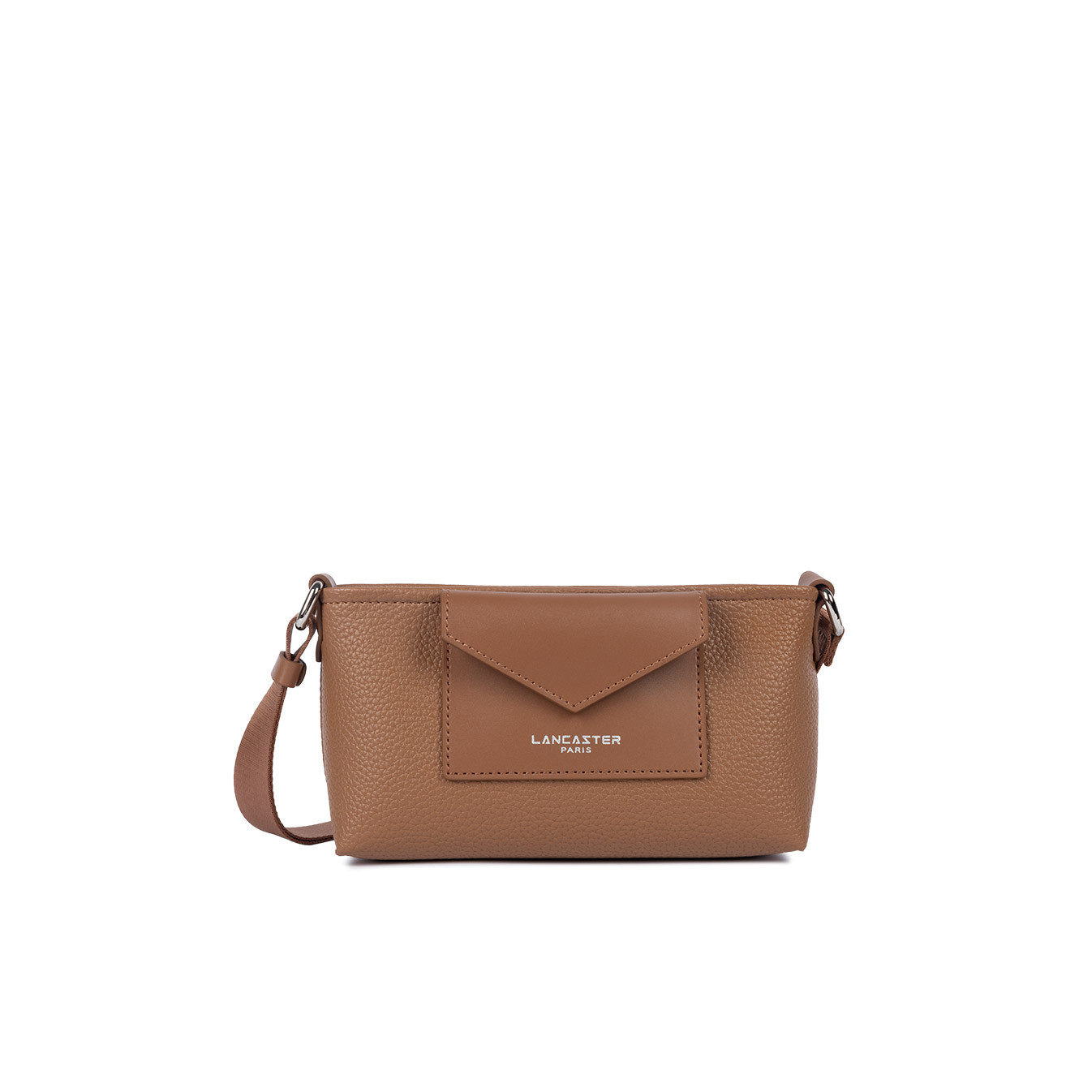 Lancaster Maya Double Kba Organized Pouch 517-104 Mocha