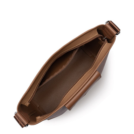 Lancaster Maya Double Kba Trolley Bag 517-105 Mocha