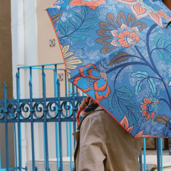 Piganiol Manual Stick Umbrella For Women Batik Far West