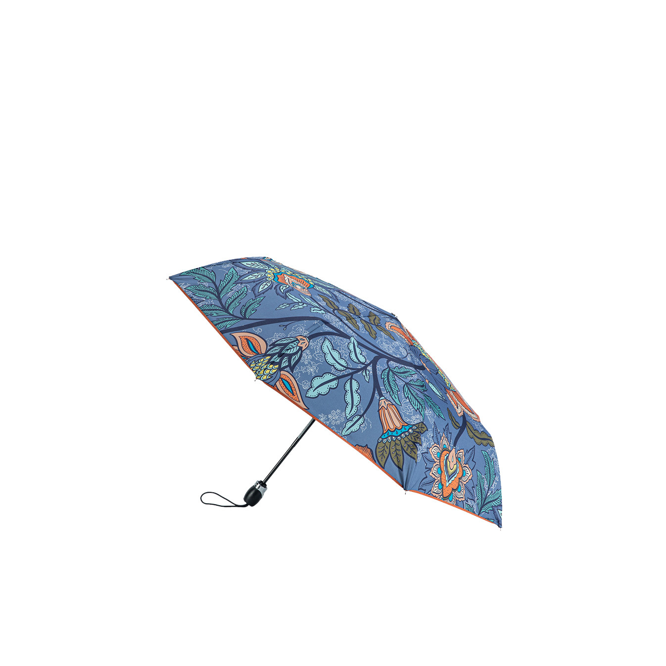 Piganiol Automatic Folding Umbrella for Women Batik Far West