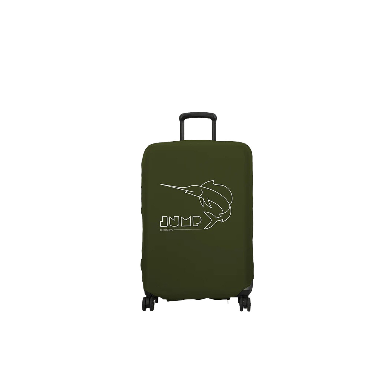 Jump Housse Extensible Pour Valise Taille M En Spandex Kaki