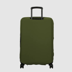 Jump Stretchable Suitcase Cover Size M In Khaki Spandex