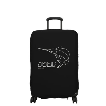 Jump Housse Extensible Pour Valise Taille M En Spandex Noir