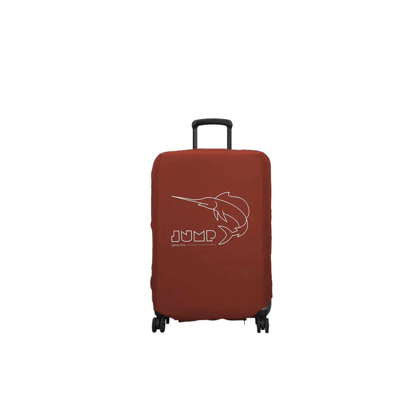 Jump Housse Extensible Pour Valise Taille M En Spandex Terracotta