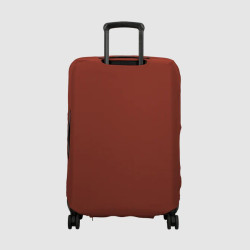 Jump Stretchable Suitcase Cover Size M In Spandex Terracotta