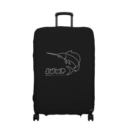 Jump Stretchable Suitcase Cover Size L in Black Spandex: designed t...