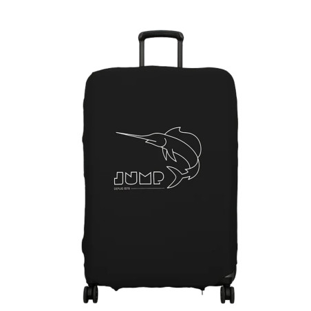 Jump Stretchable Suitcase Cover Size L in Black Spandex: designed t...