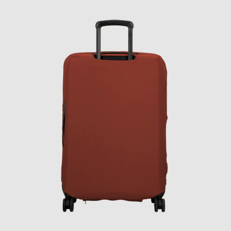 Jump Stretchable Suitcase Cover Size L in Spandex Terracotta