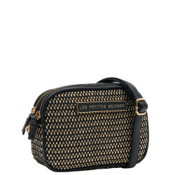 Les Petites Bombes Albane Woven Trolley Bag 2 Compartments Beige